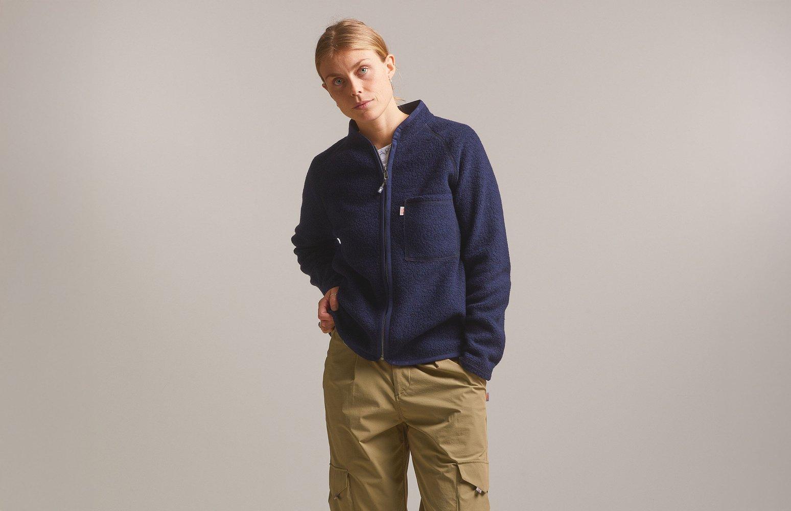W Styrsö Wool Zip Jersey