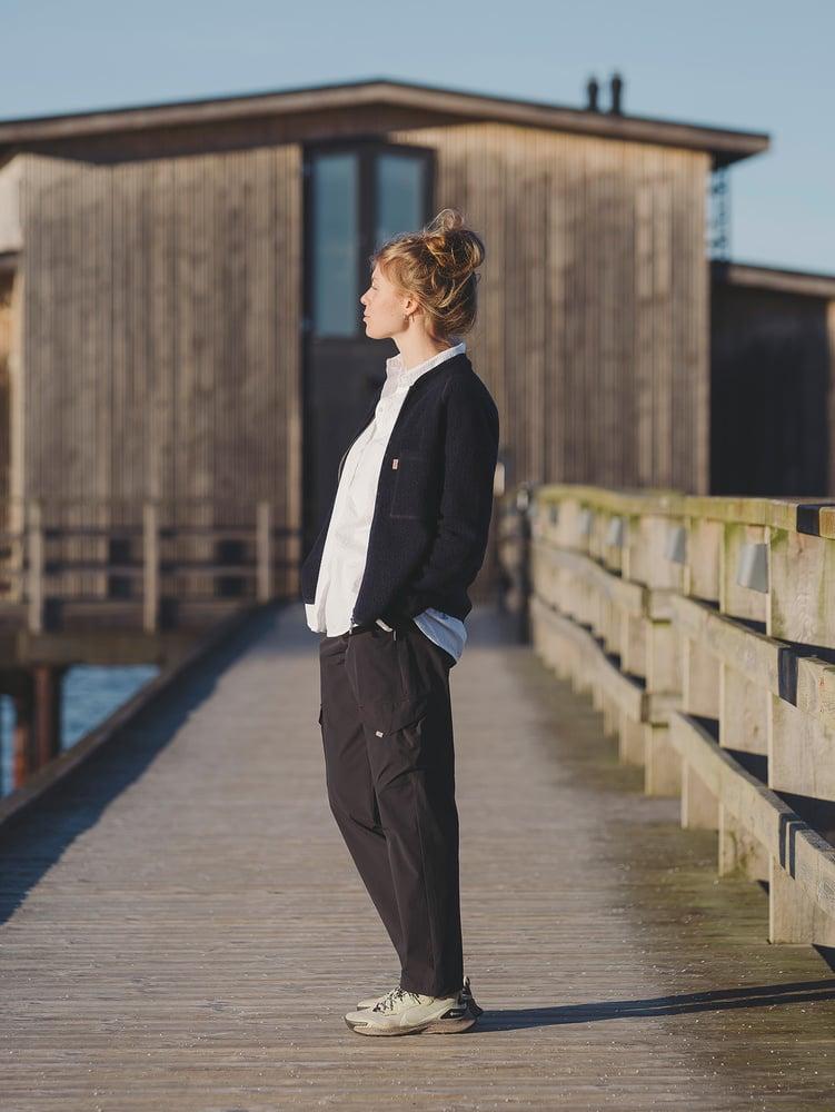 W Styrsö Wool Zip Jersey