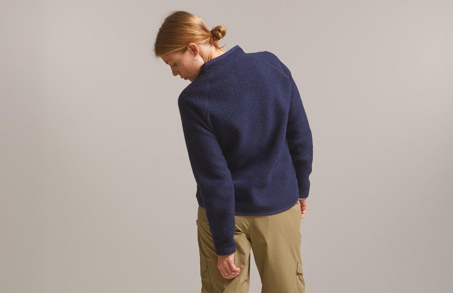 W Styrsö Wool Zip Jersey