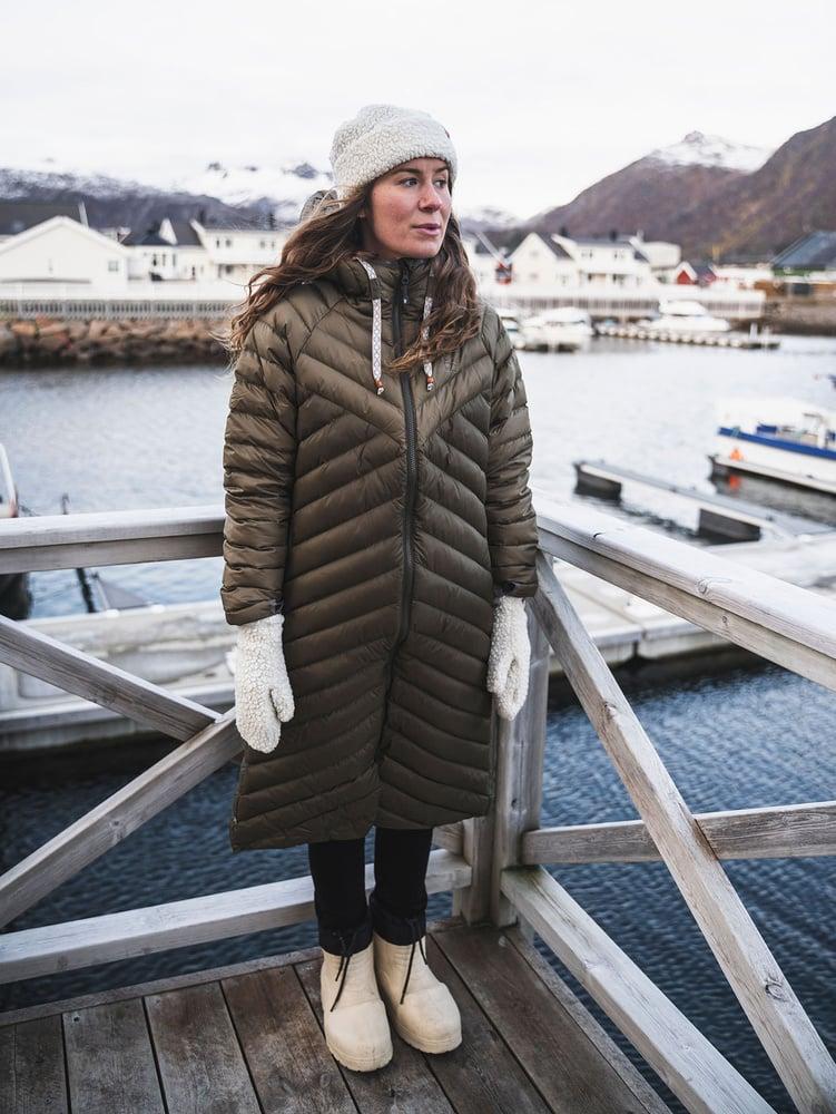 W Zip Sarek lång dunkappa
