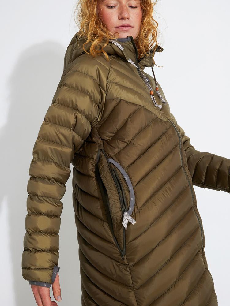 W Zip Sarek lång dunkappa