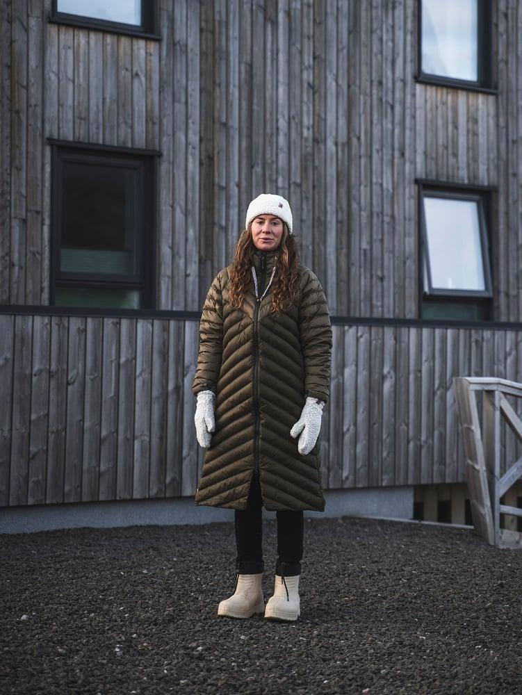 W Zip Sarek lång dunkappa