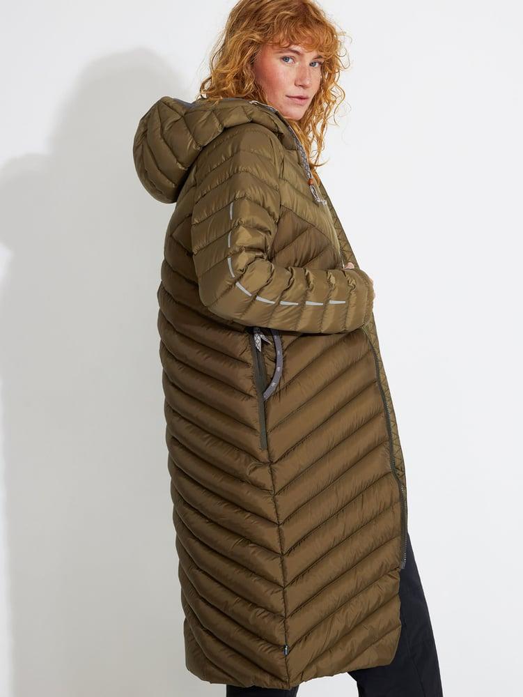 W Zip Sarek lång dunkappa