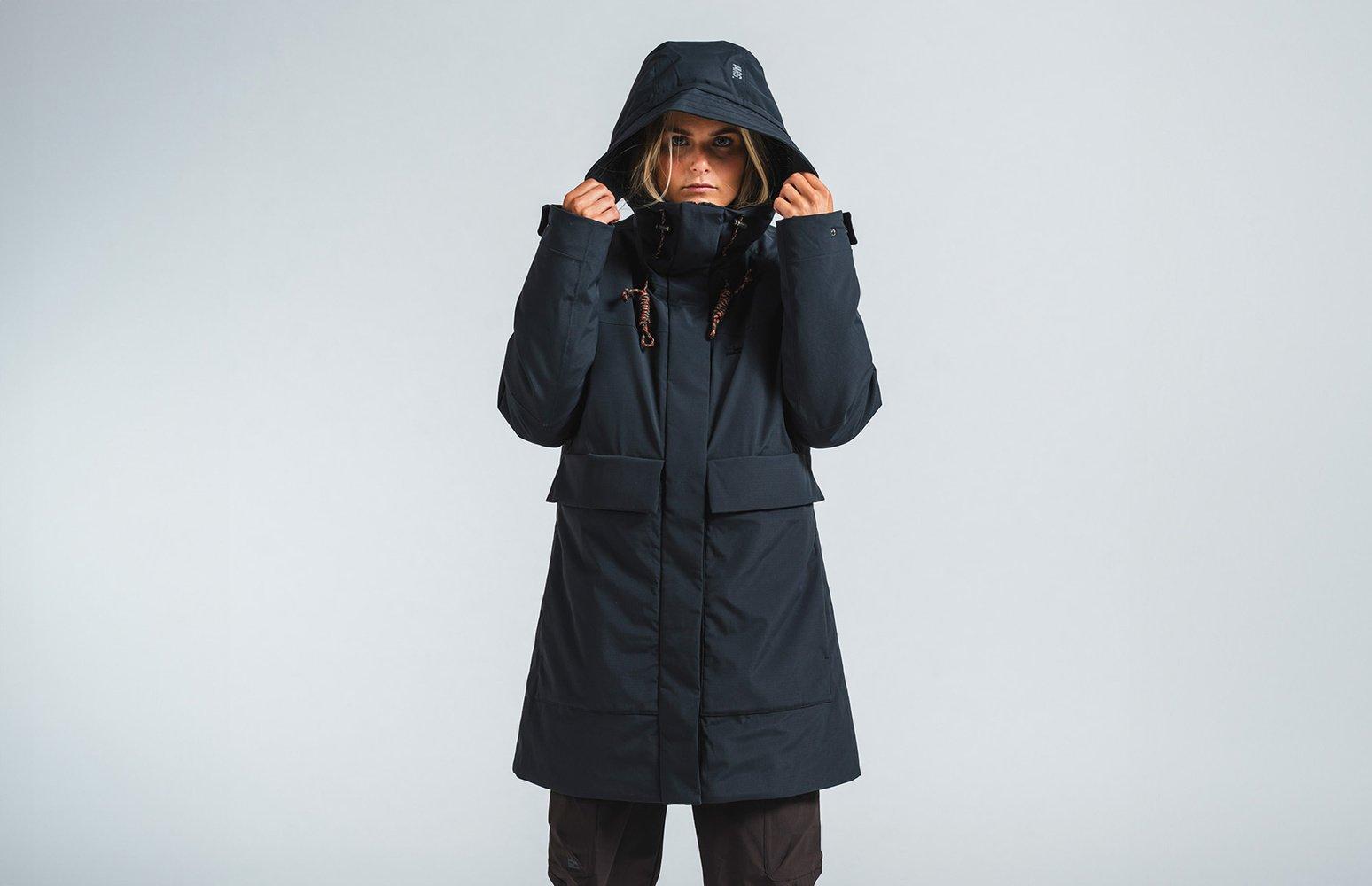 W Stockholm vattentät city parka