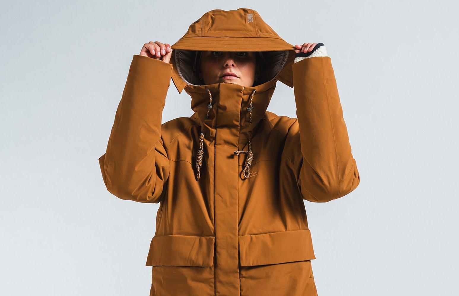 W Stockholm vattentät city parka