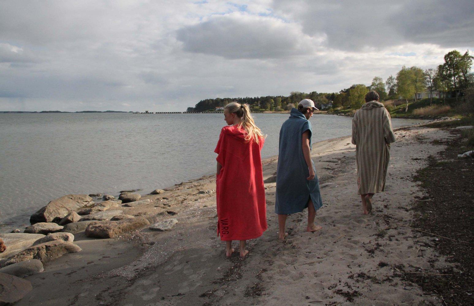 U Varberg handduksponcho