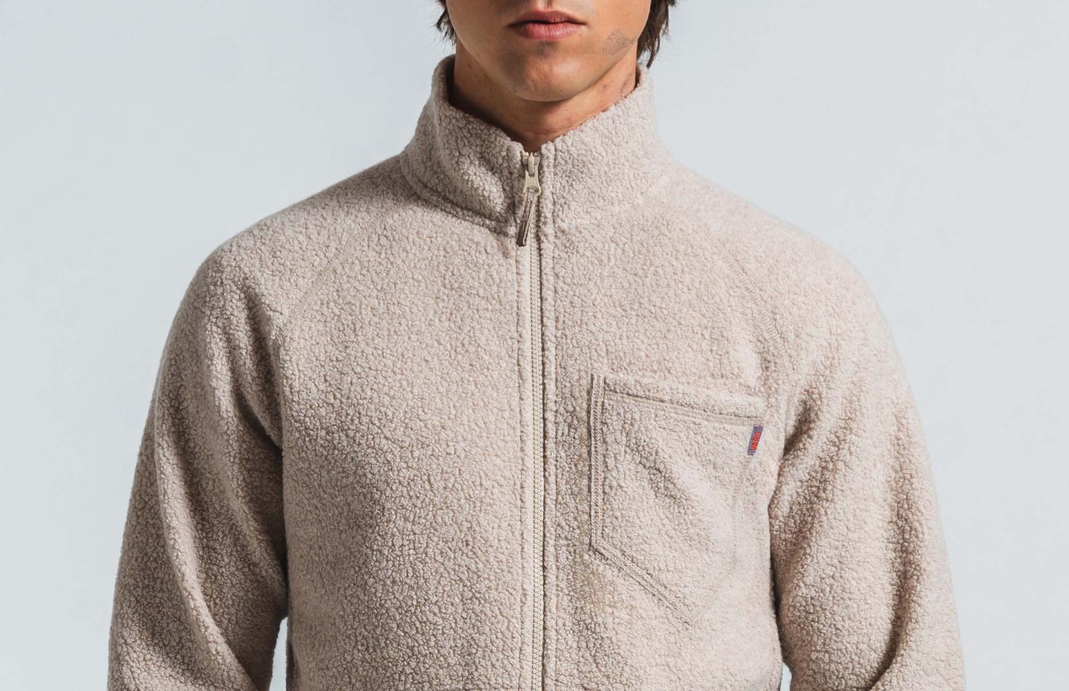 M Rindö Wool Zip Jersey