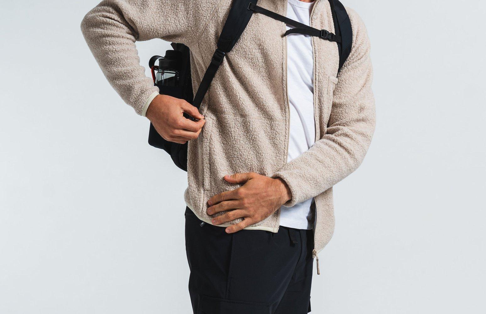 M Rindö Wool Zip Jersey