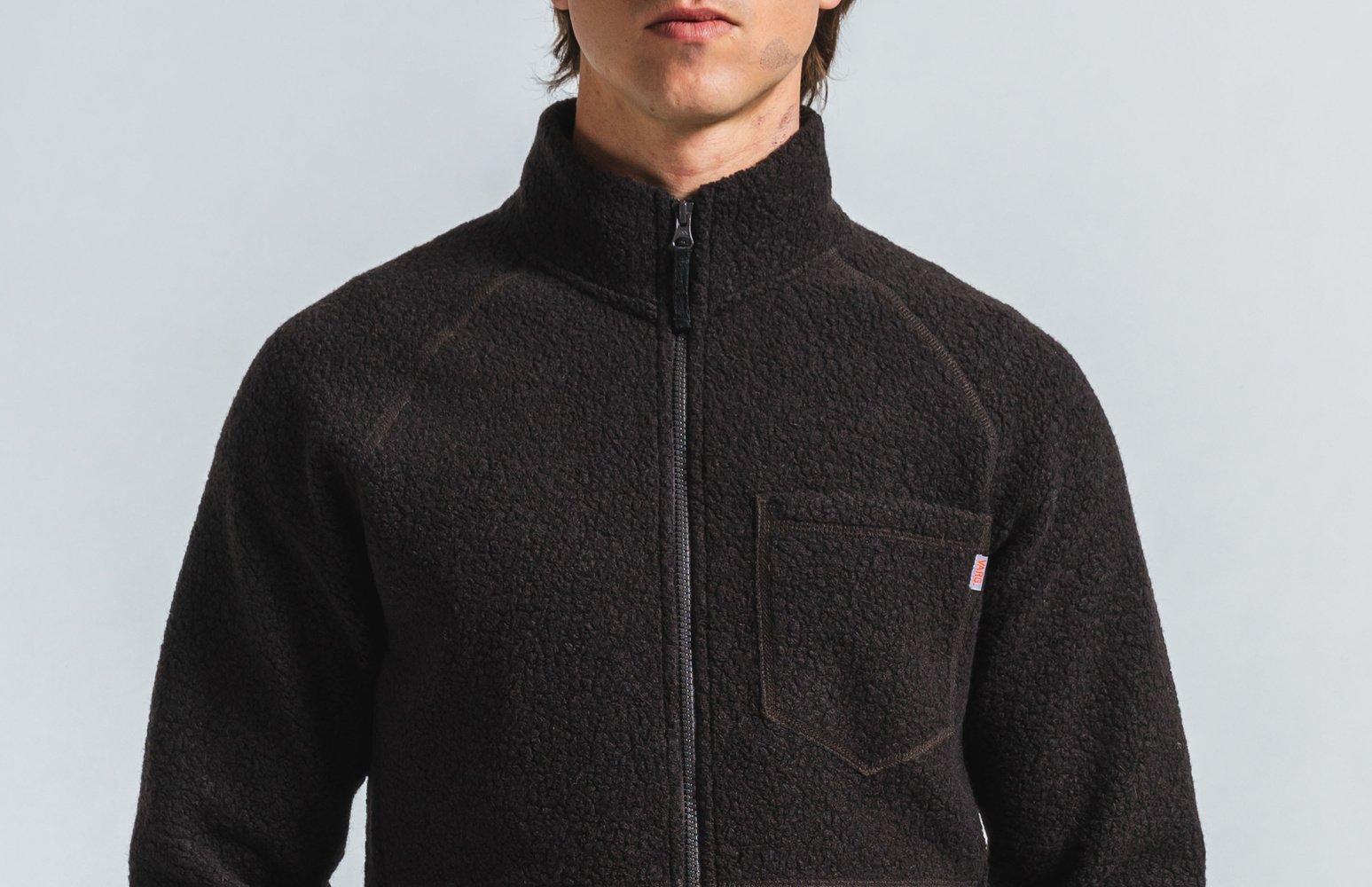 M Rindö Wool Zip Jersey