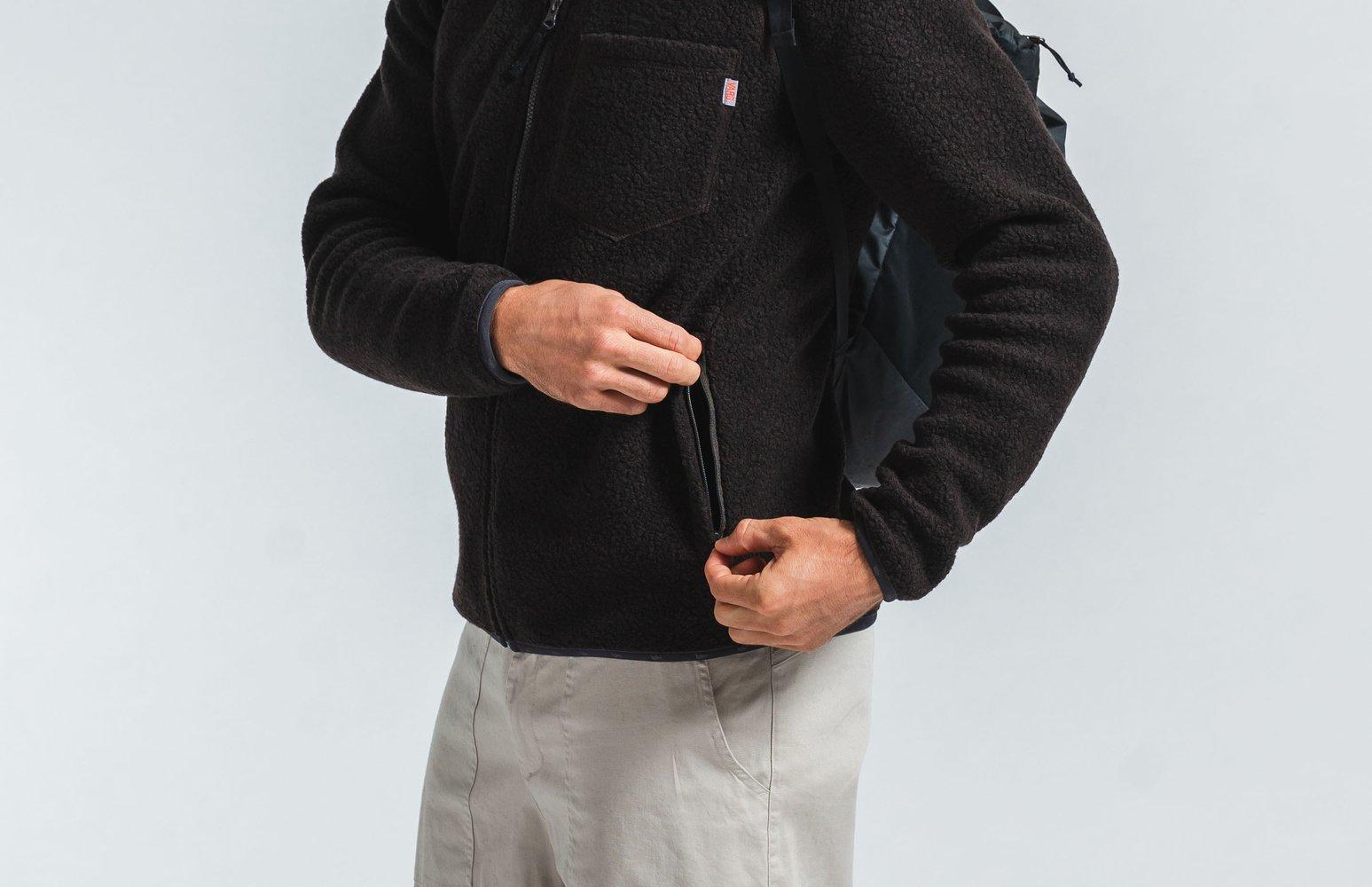 M Rindö Wool Zip Jersey