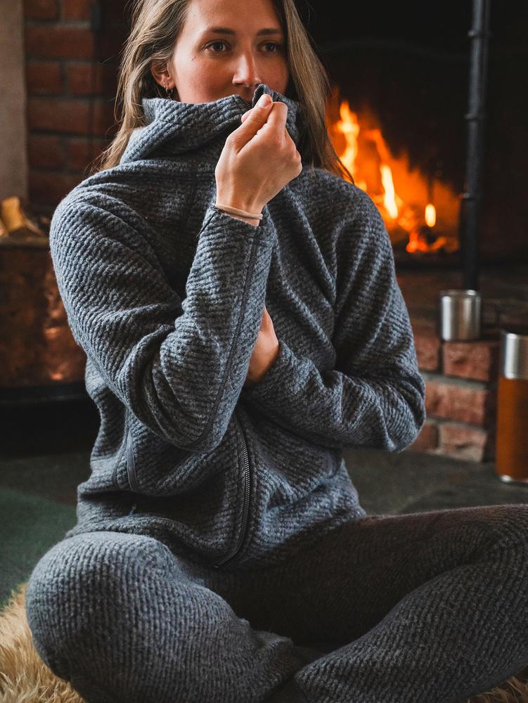 W Abisko Wool Hood Jersey