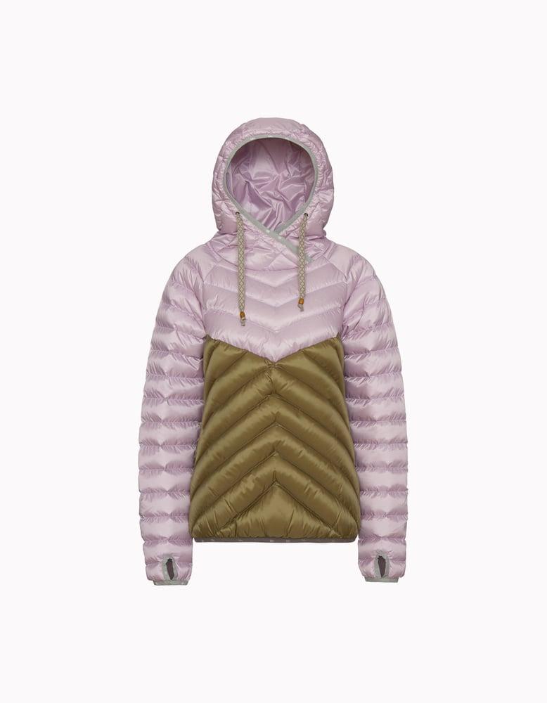 W Älgön Down Hood Anorak Jacket