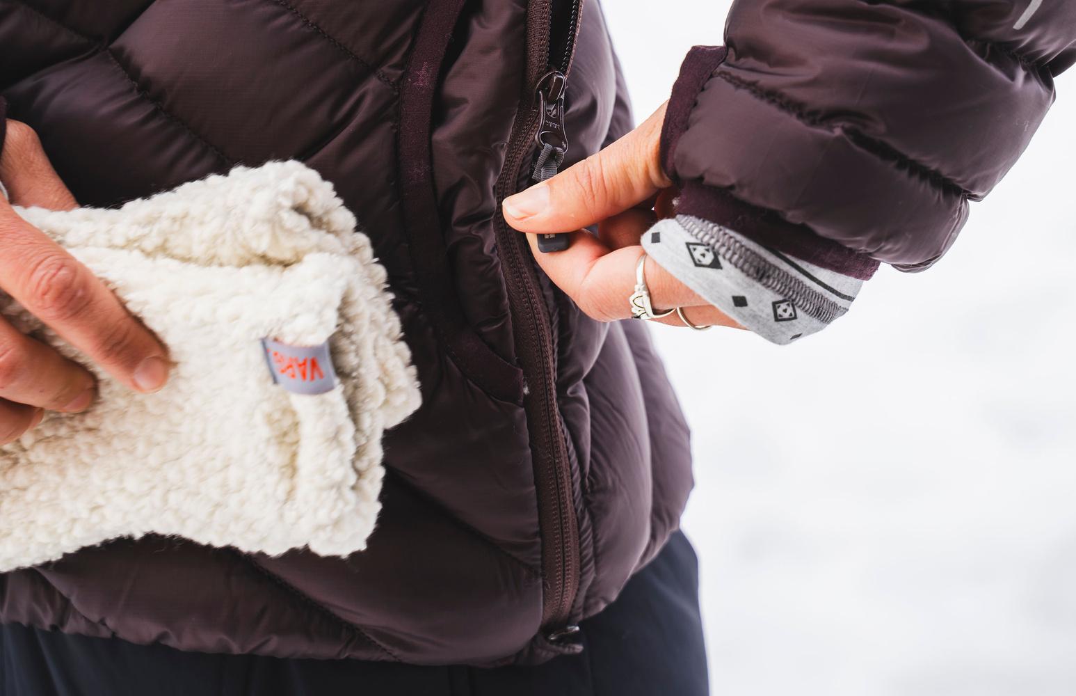 W Älgön dunhood anorak