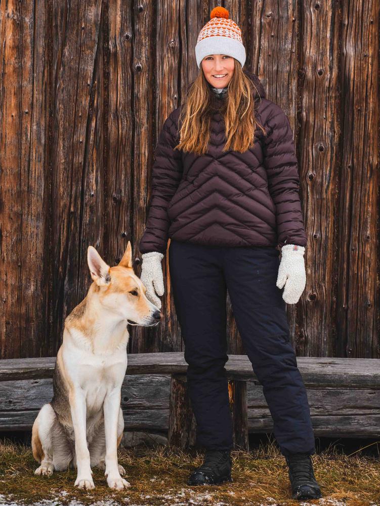 W Älgön dunhood anorak