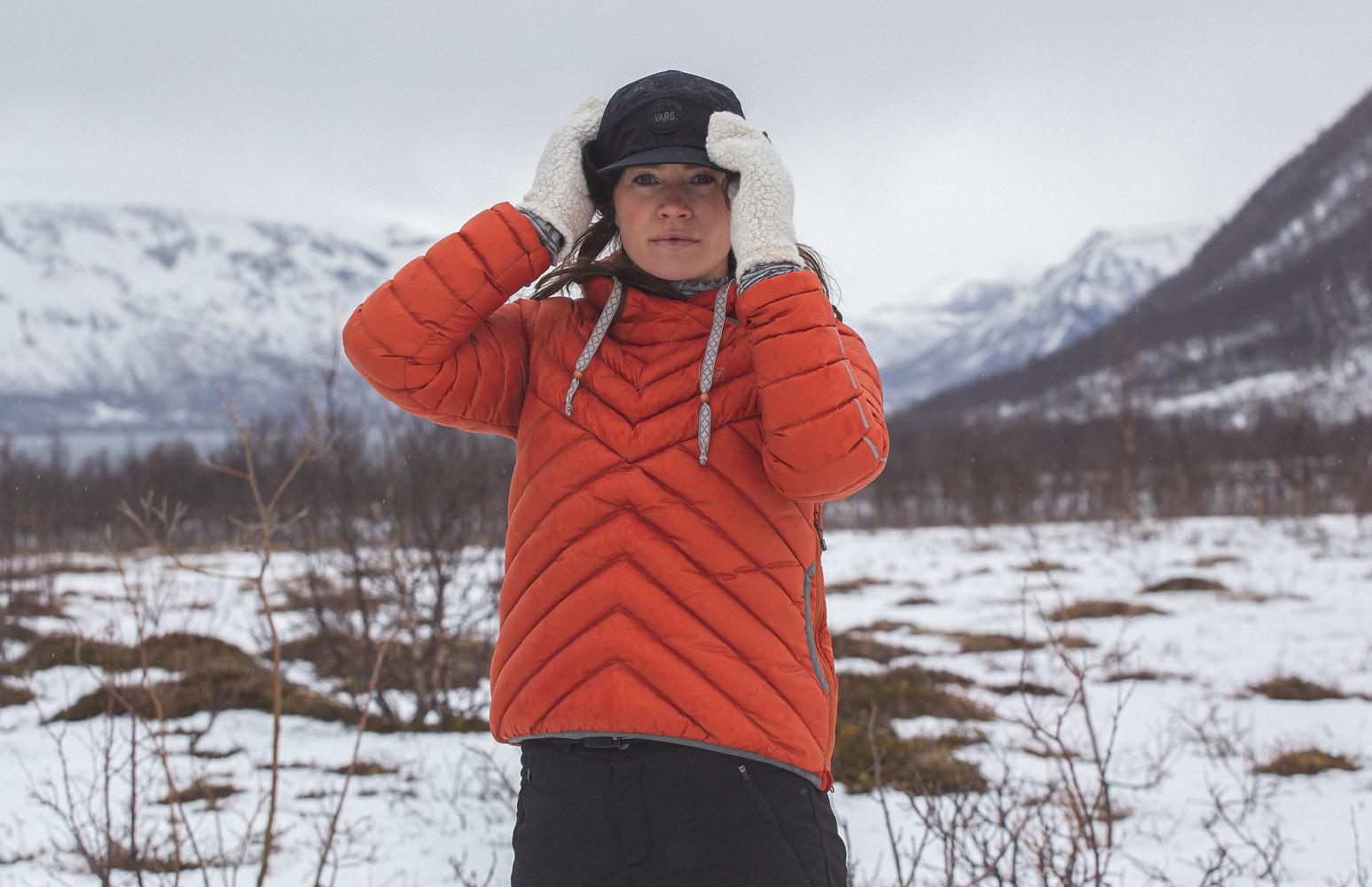 W Älgön Down Hood Anorak Jacket
