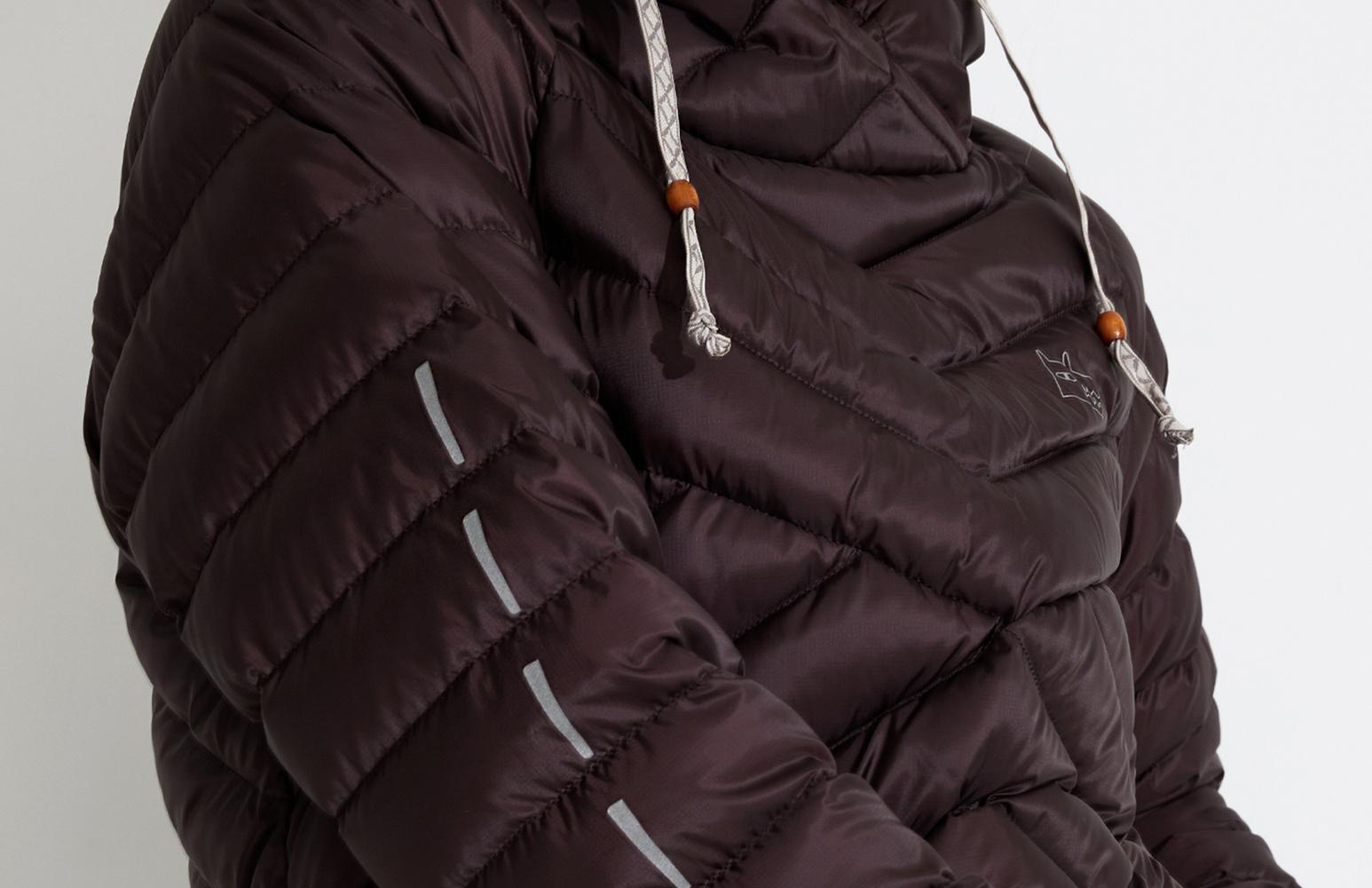 W Älgön dunhood anorak
