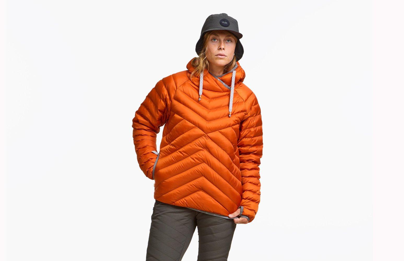 W Älgön Down Hood Anorak Jacket
