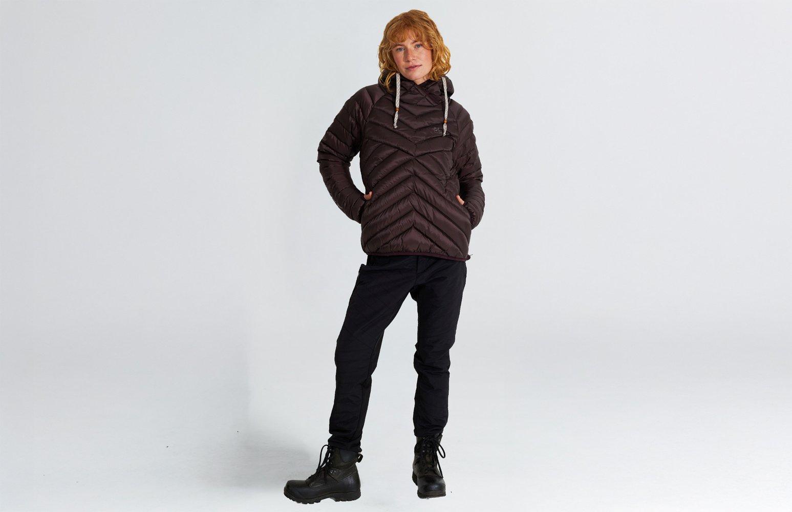 W Älgön dunhood anorak