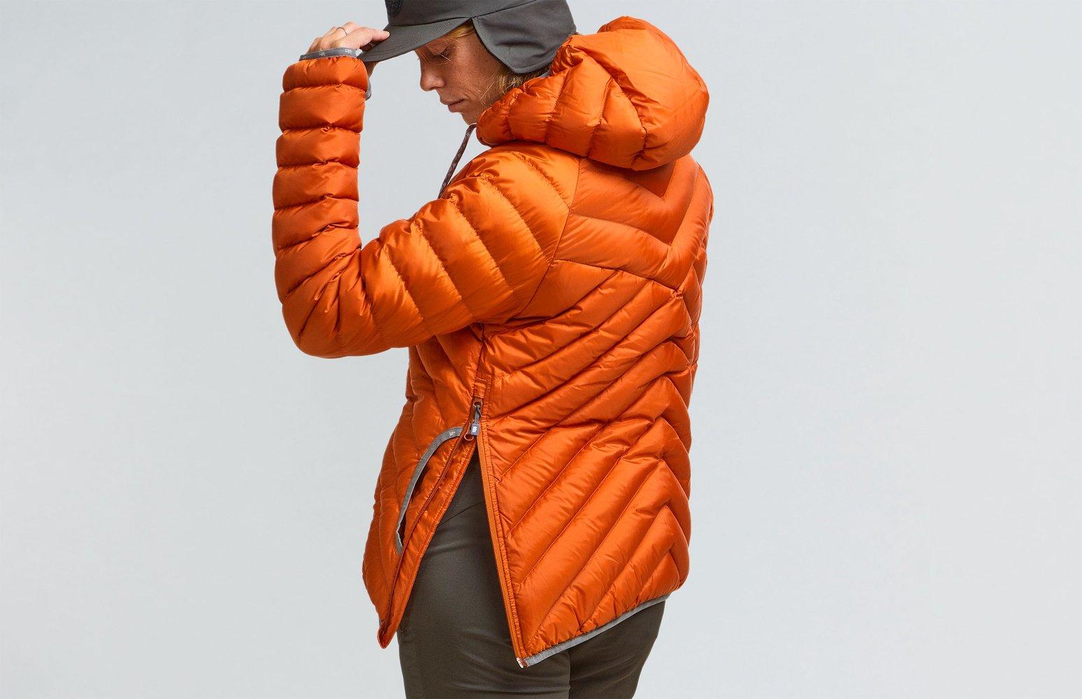 W Älgön dunhood anorak