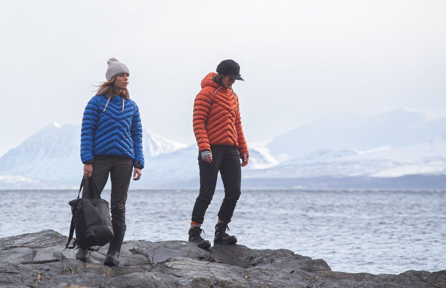 W Älgön Down Hood Anorak Jacket