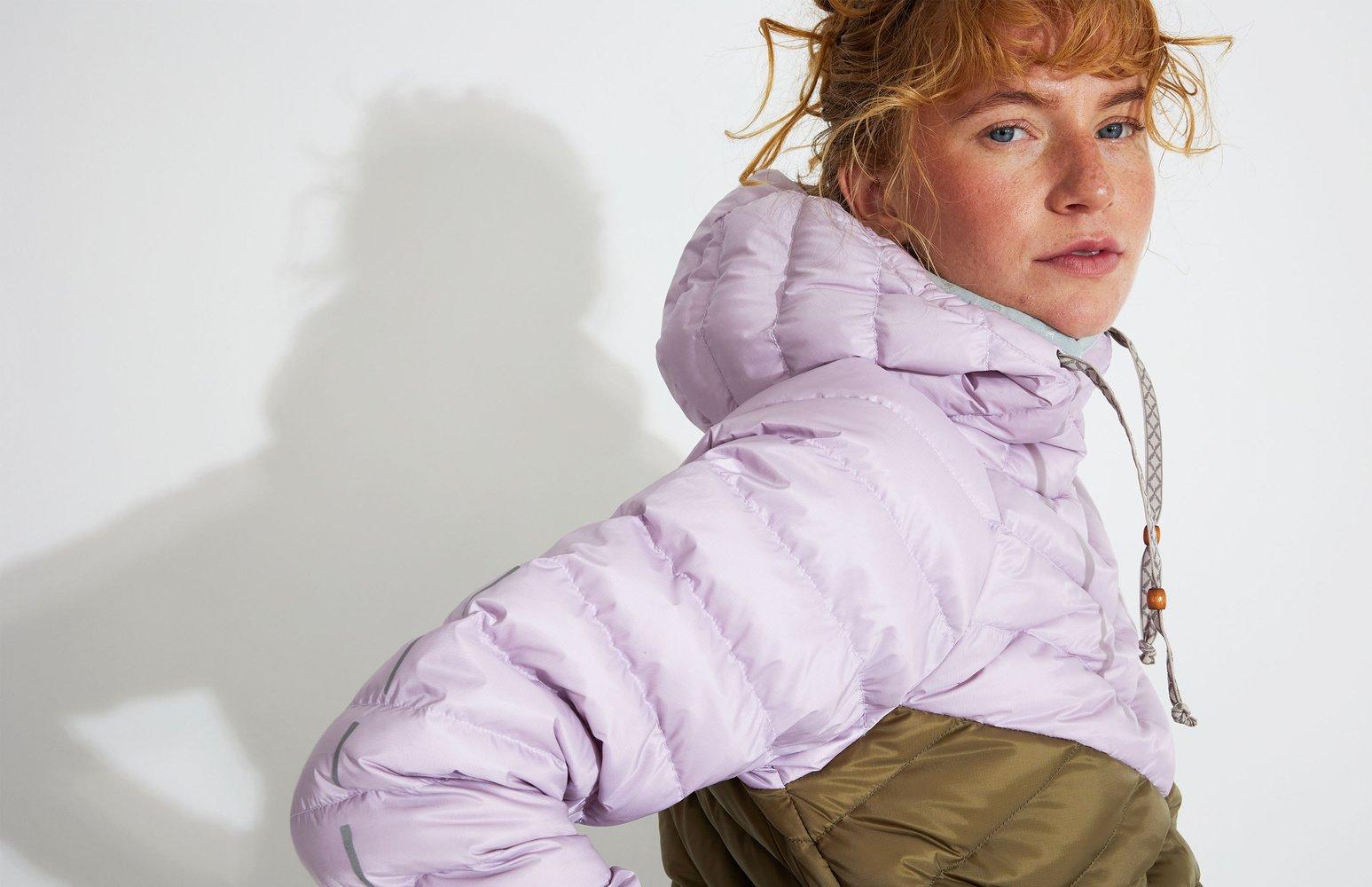 W Älgön Down Hood Anorak Jacket