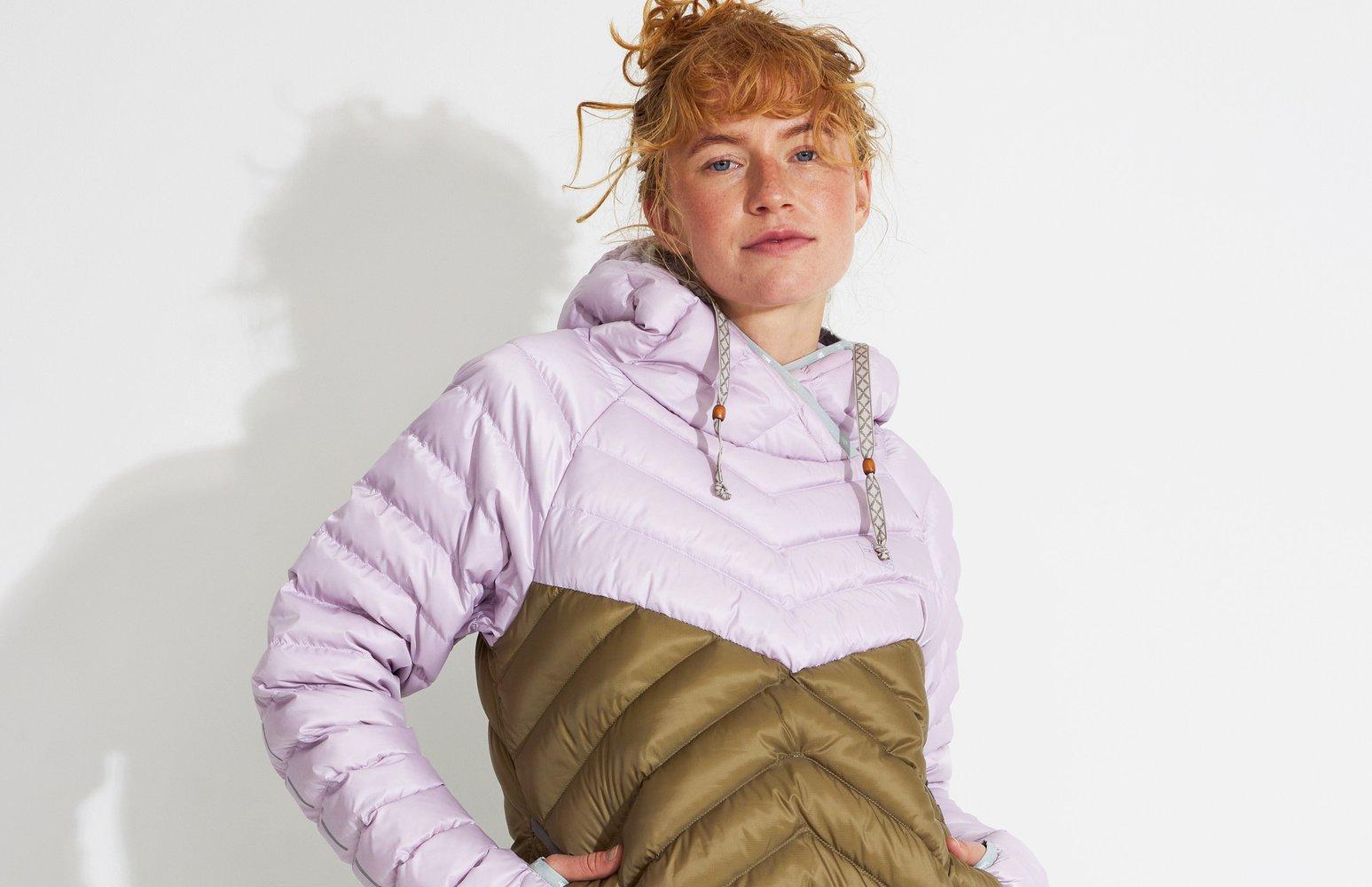 W Älgön Down Hood Anorak Jacket