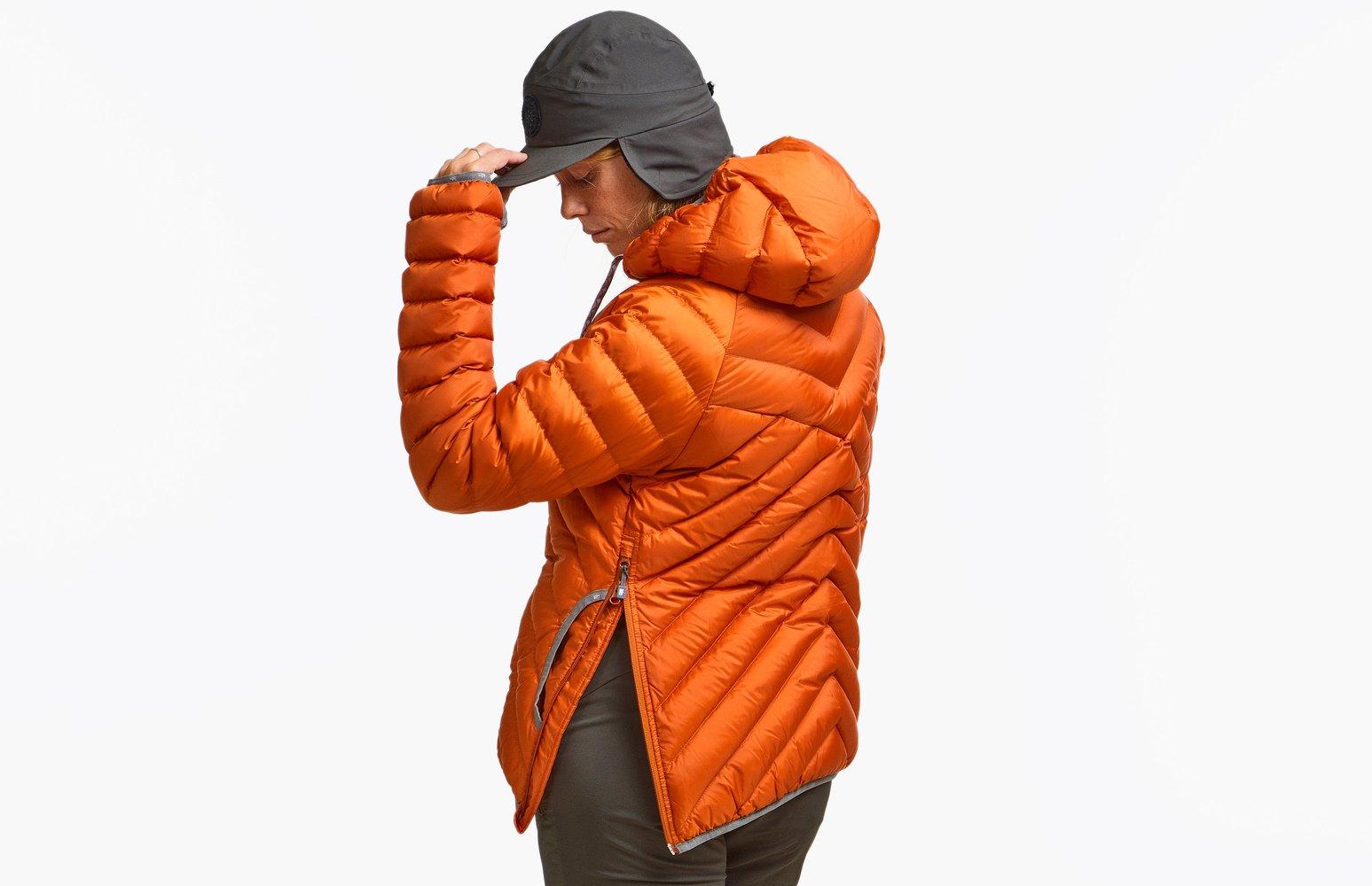 W Älgön Down Hood Anorak Jacket