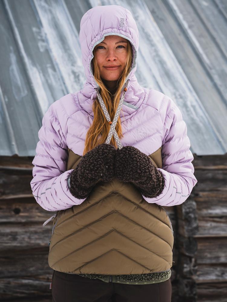 W Älgön Down Hood Anorak Jacket