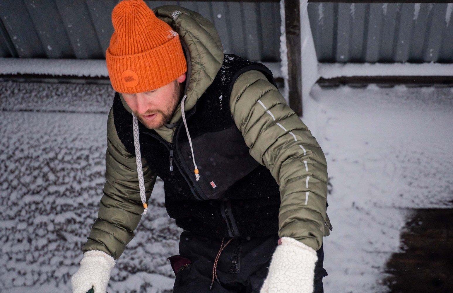 M Älgön dunhood anorak
